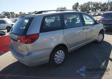 2005 Toyota Sienna Ce from USA, damaged, VIN 5TDZA23C55S244060